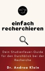 Cover: einfach recherchieren - BoD - Books on Demand