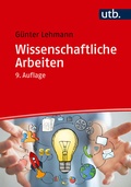 Cover: Wissenschaftliche Arbeiten - UTB