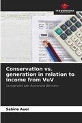 Cover: Conservation vs. generation in relation to income from VuV - Our Knowledge Publishing