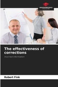 Cover: The effectiveness of corrections - Our Knowledge Publishing