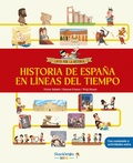Cover: Historia de Espa&ntilde;a en l&iacute;neas del tiempo - Shackleton books