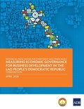 Cover: Provincial Facilitation for Investment and Trade Index - Asian Development Bank