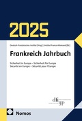 Cover: Frankreich Jahrbuch 2025 - Nomos