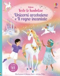 Cover: Unicorni arcobaleno e il regno incantato. Con adesivi - Vesto le bamboline;Usborne