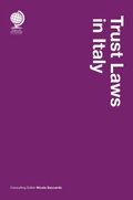 Cover: Trust Laws in Italy - Globe Law and Business Ltd