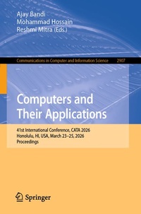 Enlarge image Cover: Computers and Their Applications - Springer