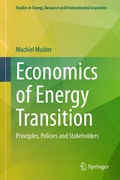 Cover: Economics of Energy Transition - Springer