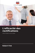 Cover: L'efficacit&eacute; des rectifications - Editions Notre Savoir