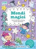 Cover: Mondi magici. Tante attivit&agrave;, coloring e giochi divertenti. Sticker fantasy - Edizioni del Borgo