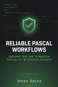 Enlarge image Cover: Reliable Pascal Workflows: Implement Unit and Integration Testing for Bulletproof Software - Jonas Gaita