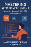Cover: Mastering Web Development - A Journey through HTML, CSS, and JavaScript - Martin Hander