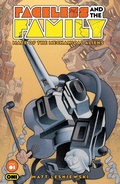 Cover: Faceless and the Family: Maze of the Mechanical Aliens #1 - Oni Press