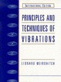 Cover: Principles and Techniques of Vibrations - Pearson Education (US)