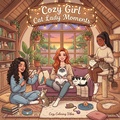 Cover: Cozy Girl Cat Lady Moments - Cozy Coloring Vibes