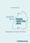 Cover: Beamtenrecht Baden-W&uuml;rttemberg - Kohlhammer