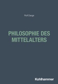 Cover: Philosophie des Mittelalters - Kohlhammer