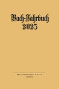 Cover: Bach-Jahrbuch 2025 - Evangelische Verlagsanstalt