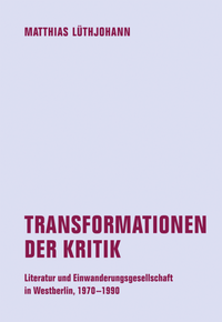 Enlarge image Cover: Transformationen der Kritik - Verbrecher