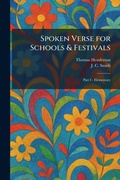 Cover: Spoken Verse for Schools & Festivals - Tradd Street Press
