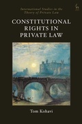 Cover: Constitutional Rights in Private Law - Bloomsbury Academic