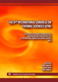 Cover: The 8th International Congress on Thermal Sciences (ATM) - Trans Tech Publications Ltd