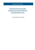 Cover: Gesetzessammlung des liechtensteinischen Rechts - Gesellschaftsrecht - BoD - Books on Demand