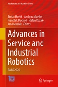 Cover: Advances in Service and Industrial Robotics - Springer