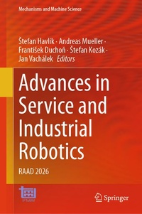 Enlarge image Cover: Advances in Service and Industrial Robotics - Springer