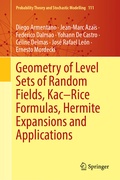 Cover: Geometry of Level Sets of Random Fields, Kac-Rice Formulas, Hermite Expansions and Applications - Springer