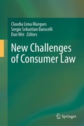 Cover: New Challenges of Consumer Law - Springer