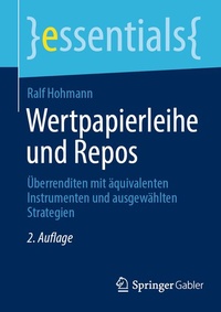 Enlarge image Cover: Wertpapierleihe und Repos - Springer Gabler