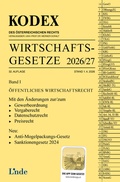 Cover: KODEX Wirtschaftsgesetze Band I 2026/27 - Linde