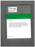 Cover: Korrosion und Gasblasenentwicklung an nickelbasierten Sauerstoffelektoden f&uuml;r den Einsatz in sekund&auml;ren Metall-Luft-Batterien mit alkalischem Elektrilyten - Karl Maria Laufen Buchhandlung und Verlag