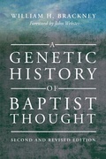 Cover: A Genetic History of Baptist Thought - Pickwick Publications