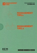 Cover: Estuche Management en 20 minutos HBR: Management tips - Reverte-Management