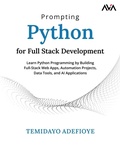 Cover: Prompting Python for Full Stack Development - Orange Education Pvt Ltd