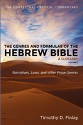 Cover: The Genres and Formulas of the Hebrew Bible: A Glossary, Volume 2 - Cascade Books
