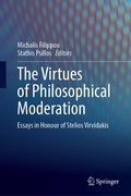 Cover: The Virtues of Philosophical Moderation - Springer