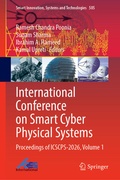 Cover: International Conference on Smart Cyber Physical Systems - Springer