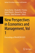 Cover: New Perspectives in Economics and Management, Vol 1 - Springer