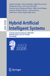 Enlarge image Cover: Hybrid Artificial Intelligent Systems - Springer