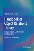 Cover: Handbook of Object Relations Theory - Springer
