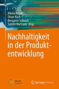 Cover: Nachhaltigkeit in der Produktentwicklung - Springer Vieweg