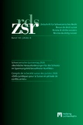 Cover: ZSR Band 145 (2026) II - Schweizerischer Juristentag 2026 / Congr&egrave;s de la Soci&eacute;t&eacute; suisse des Juristes 2026 - Helbing & Lichtenhahn