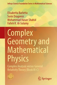 Enlarge image Cover: Complex Geometry and Mathematical Physics - Springer