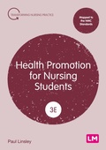 Cover: Health Promotion for Nursing Students - SAGE Publications Ltd