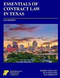 Cover: Essentials of Contract Law in Texas - Performance Programs Company LLC