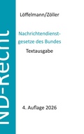 Cover: Nachrichtendienstgesetze des Bundes - BoD - Books on Demand