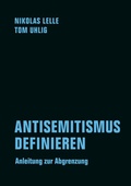 Cover: Antisemitismus definieren - Verbrecher