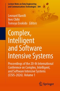 Enlarge image Cover: Complex, Intelligent and Software Intensive Systems - Springer